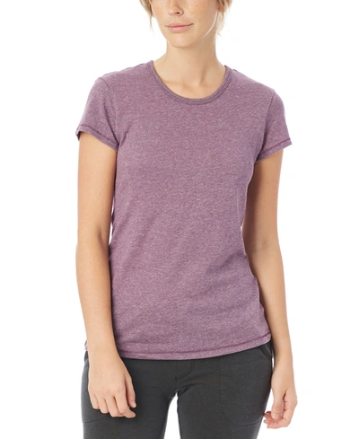 Alternative Apparel Women's The Keepsake T-shirt In Vintage-like Iris