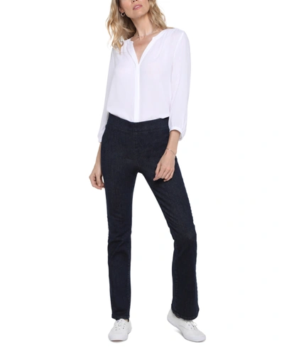 Nydj Slim-fit Bootcut Pull-on Jeans In Langley