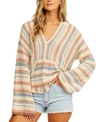 Billabong Juniors' Baja Beach Pullover In Tickled Pink
