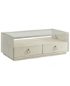 Furniture Maisie Rectangular Cocktail Table In Champagne