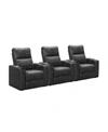 ABBYSON LIVING THOMAS POWER FAUX LEATHER RECLINER, SET OF 3