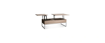 Noble House Garan Lift-top Wood Storage Coffee Table