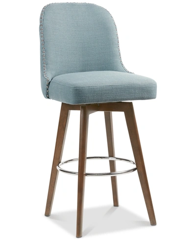 Furniture Logan Counter Stool In Blue