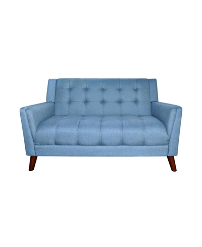 Noble House Candace 54" Loveseat In Blue