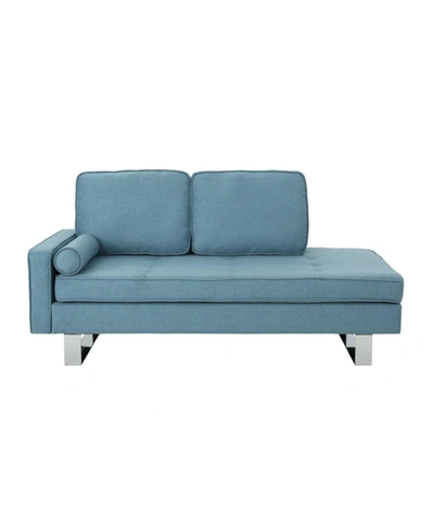 Noble House Typhaine Loveseat In Blue