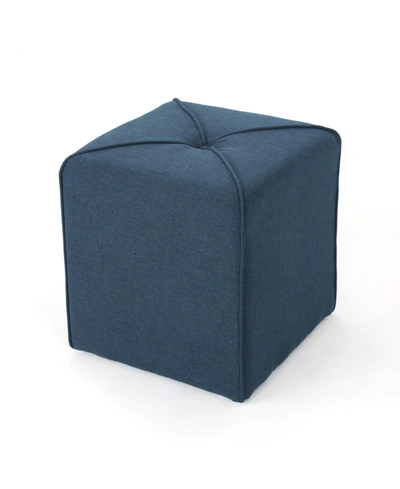 Noble House Kenyon Ottoman In Navy