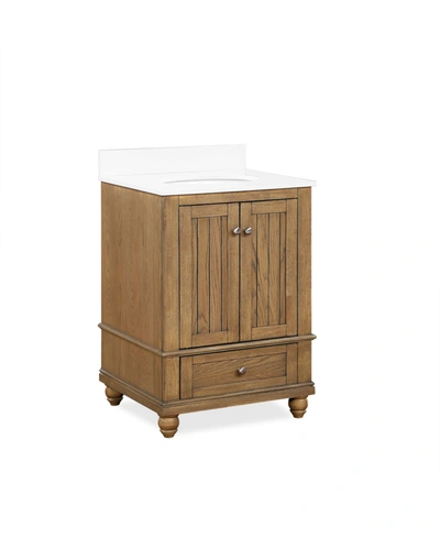 Dorel Living Jazmyne Bathroom Vanity In Natural