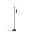 HUDSON & CANAL BASSO FLOOR LAMP WITH DOUBLE TORCHIERE
