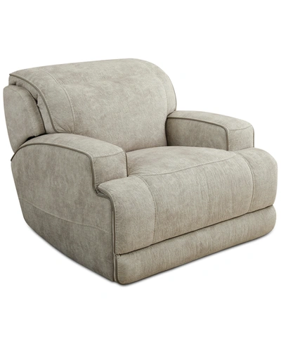 Mwhome Sebaston 40" Fabric Recliner, Created For Macy's In Highlander Stucco