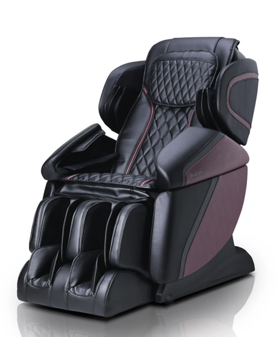 Brookstone Bk-450 Massage Chair In Brown/black