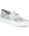 Naturalizer Aileen Slip-on Sneakers Women's Shoes In Mermaid Snake Leather