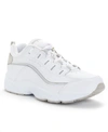Easy Spirit Romy Sneaker In White/light Gray