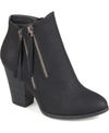 Journee Collection Collection Women's Wide Width Vally Bootie In Black