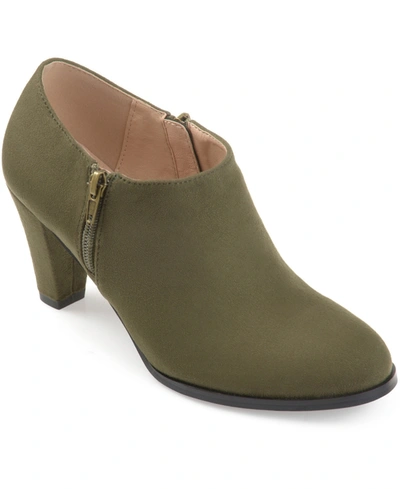 JOURNEE COLLECTION WOMEN'S SANZI SIDE ZIP DRESS SHOOTIES