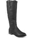 Journee Collection Journee Women's Extra Wide Calf Taven Boot In Black