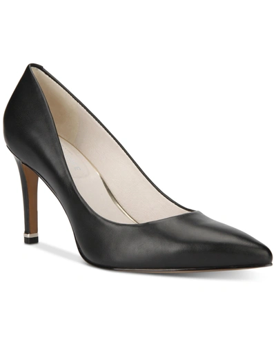 Kenneth Cole New York Women's Riley 85 Pumps In Black Leather