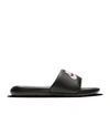 Nike Women's Victori One Slides In Black/light Pink