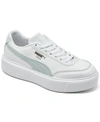 Puma Women's Oslo Maja Casual Sneakers From Finish Line In White/blue