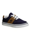 Beverly Hills Polo Club Little Boys Canvas Sneakers In Navy