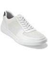 Cole Haan Men's Grand Crosscourt Modern Perf Sneaker Men's Shoes In Optic White/peacoat