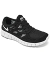 Nike Free Run 2 Black/white-dark Grey Dm9057-001 Women's In Black/white