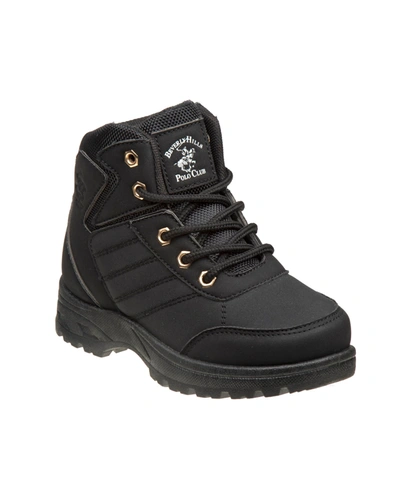 Beverly Hills Polo Club Big Boys Hiker Boots In Black