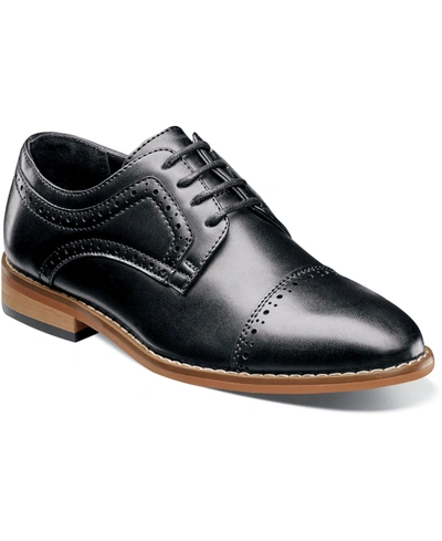 Stacy Adams Big Boy Dickinson Cap Toe Oxford Shoe In Black