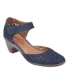 Easy Spirit Women's Cindie Mary Jane Pumps In Navy Leather