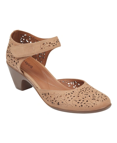 EASY SPIRIT WOMEN'S CINDIE TWO-PIECE MARY JANE PUMPS