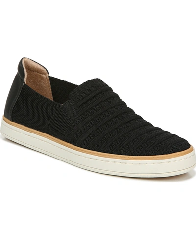 Soul Naturalizer Kemper Slip-ons Women's Shoes In Black Flyknit Fabric