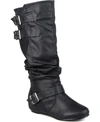 Journee Collection Women's Extra Wide Calf Tiffany Boot In Black