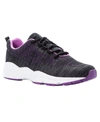Propét Women's Stability Fly Sneakers Women's Shoes In Black/berry