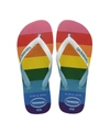 Havaianas Women's Top Pride Sole Flip Flop Sandals Women's Shoes In Rainbow Pride
