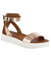 Mia Little Ellen Flatform Sandal In Rose Gold