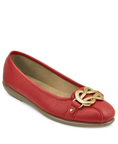 AEROSOLES WOMEN'S BIG BET BALLET FLATS