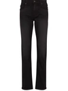 Paige Westcott Lennox Slim-fit Jeans In Schwarz