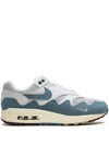 Nike X Patta Air Max 1 "noise Aqua" Sneakers In Silver