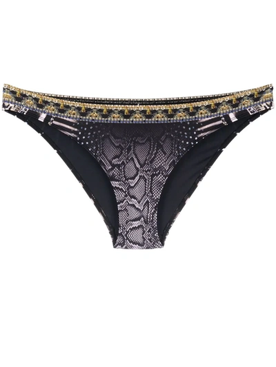 Camilla Quechua King Ball Bikini Briefs In Schwarz