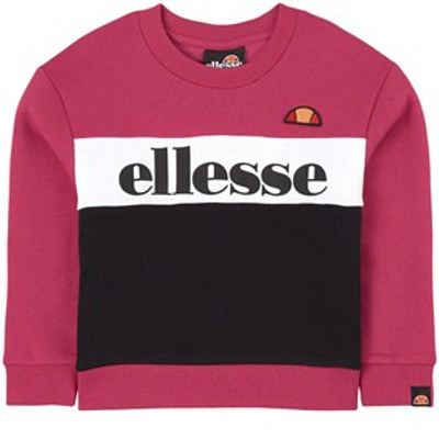 Ellesse Kids' Logo Sweatshirt Pink