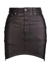 BALENCIAGA BALENCIAGA HOURGLASS LEATHER SKIRT