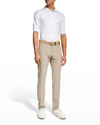 Peter Millar Drirelease Natural Touch Polo Shirt In White
