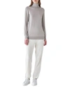 Loro Piana Featherweight Cashmere Turtleneck Sweater In Black