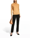 Lafayette 148 Cashmere Turtleneck Sweater In Ginger Root