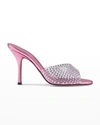 Paris Texas Penelope 95mm Crystal-embellished Sandals In Iridescent