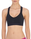 Natori Low Impact Dynamic Racerback Sports Bralette In Black