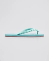Christian Louboutin Womens Noumea Loubi Flip Donna Flat Rubb Noumea 3 In Noumea