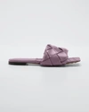 Bottega Veneta The Lido Flat Sandals In Cane Sugar