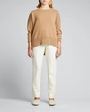 Theory Karenia Cashmere Sweater In Davy Grey
