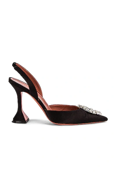 AMINA MUADDI BEGUM SATIN SLING PUMP,AMUD-WZ140