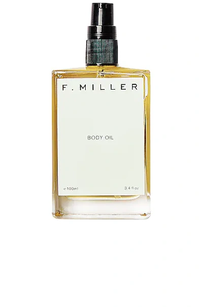 F. Miller Body Oil In N,a